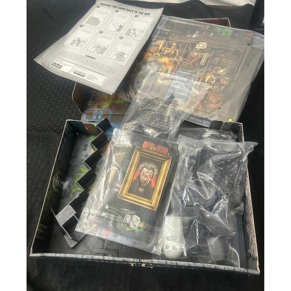 Ghost Castle Escape Board Game NEW Sealed Contents Ages 6 & Up 2-6 Players Fun